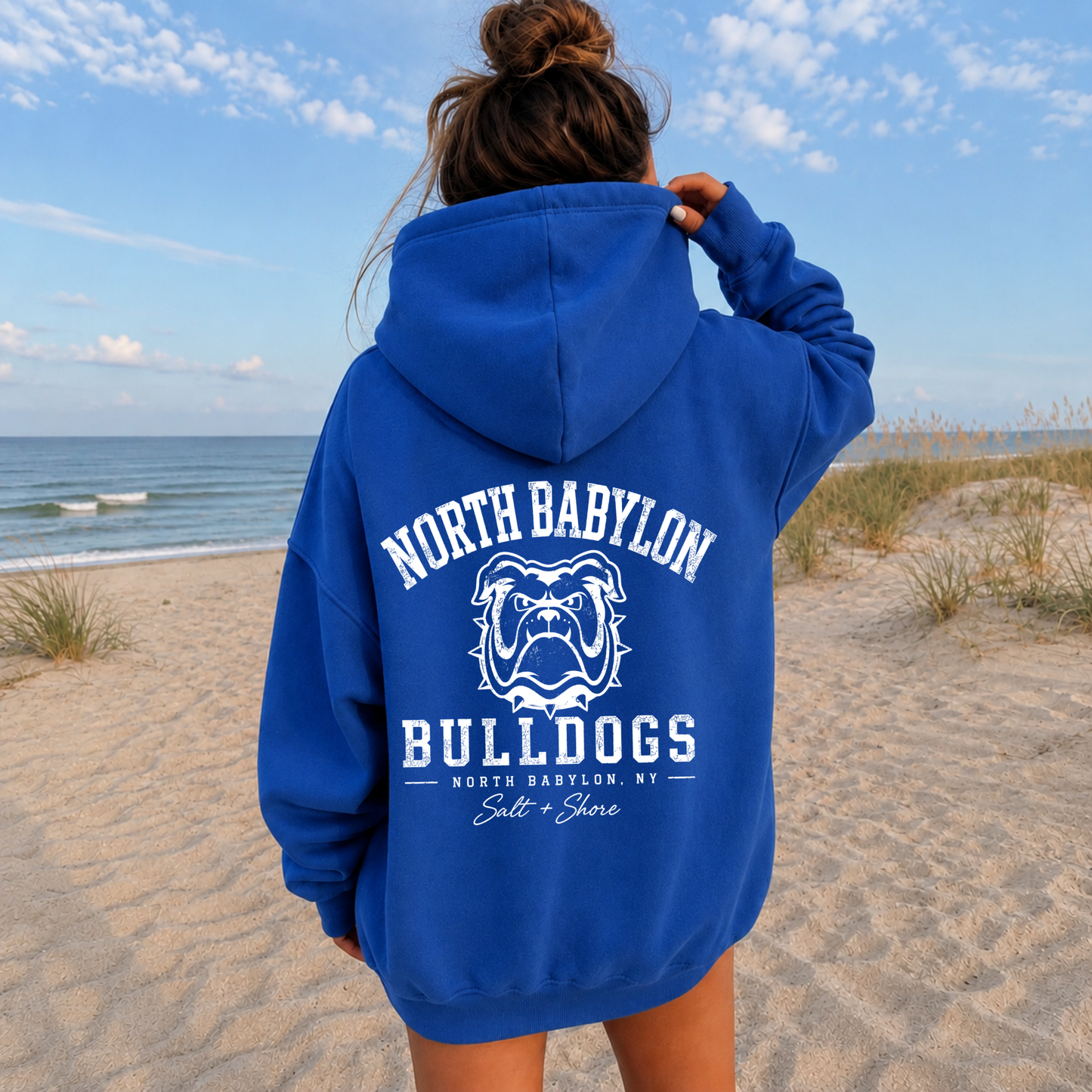 North Babylon Bulldogs Varsity – Classic Cotton – Deep Water | North Babylon Cheer | Salt + Shore