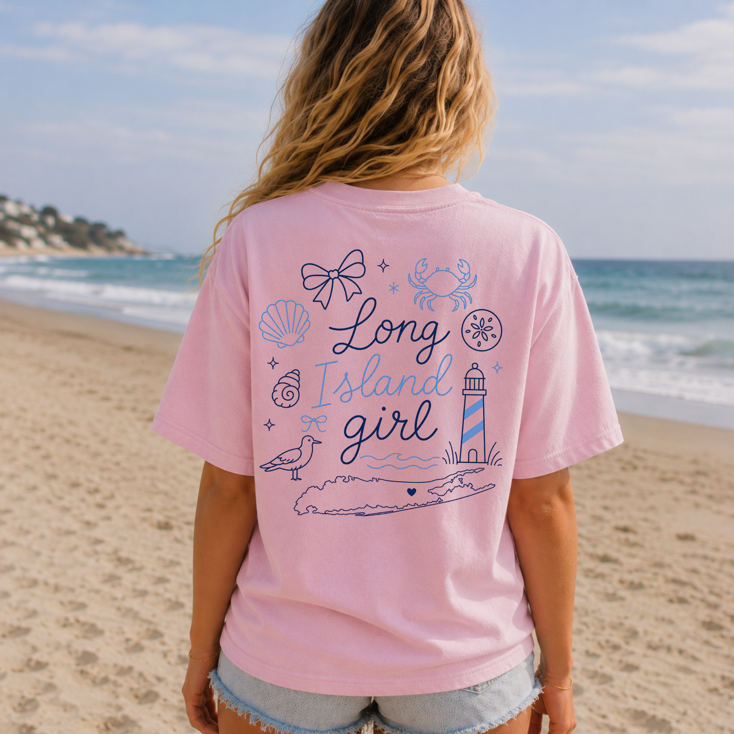 Long Island Girl – Premium Garment Pink Sands | Salt + Shore
