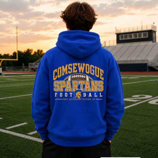 Comsewogue Gridiron – Classic Cotton – Deep Water | Comsewogue Football | Salt + Shore