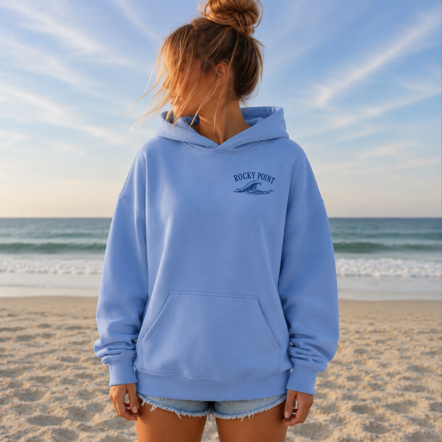 Rocky Point Local – Classic Cotton – Carolina Blue | Rocky Point Cheer | Salt + Shore