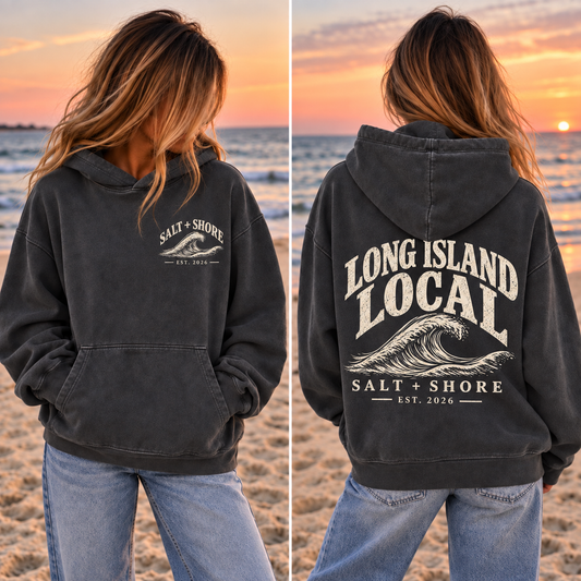 Long Island Local Coastal Vintage – Washed Harbor Blue | Salt + Shore