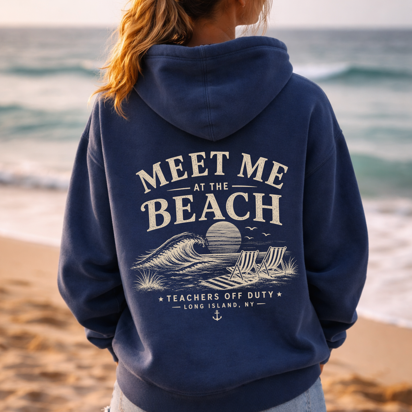 Teachers off Duty – Classic Cotton – Navy | Salt + Shore