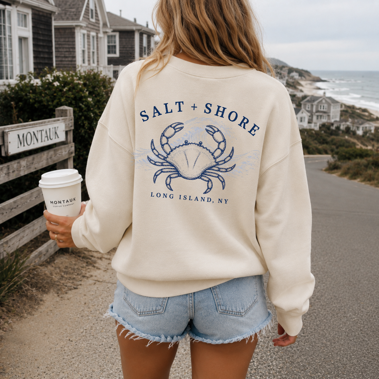 Coastal Catch – Premium Garment-Dyed – Bone | Salt + Shore