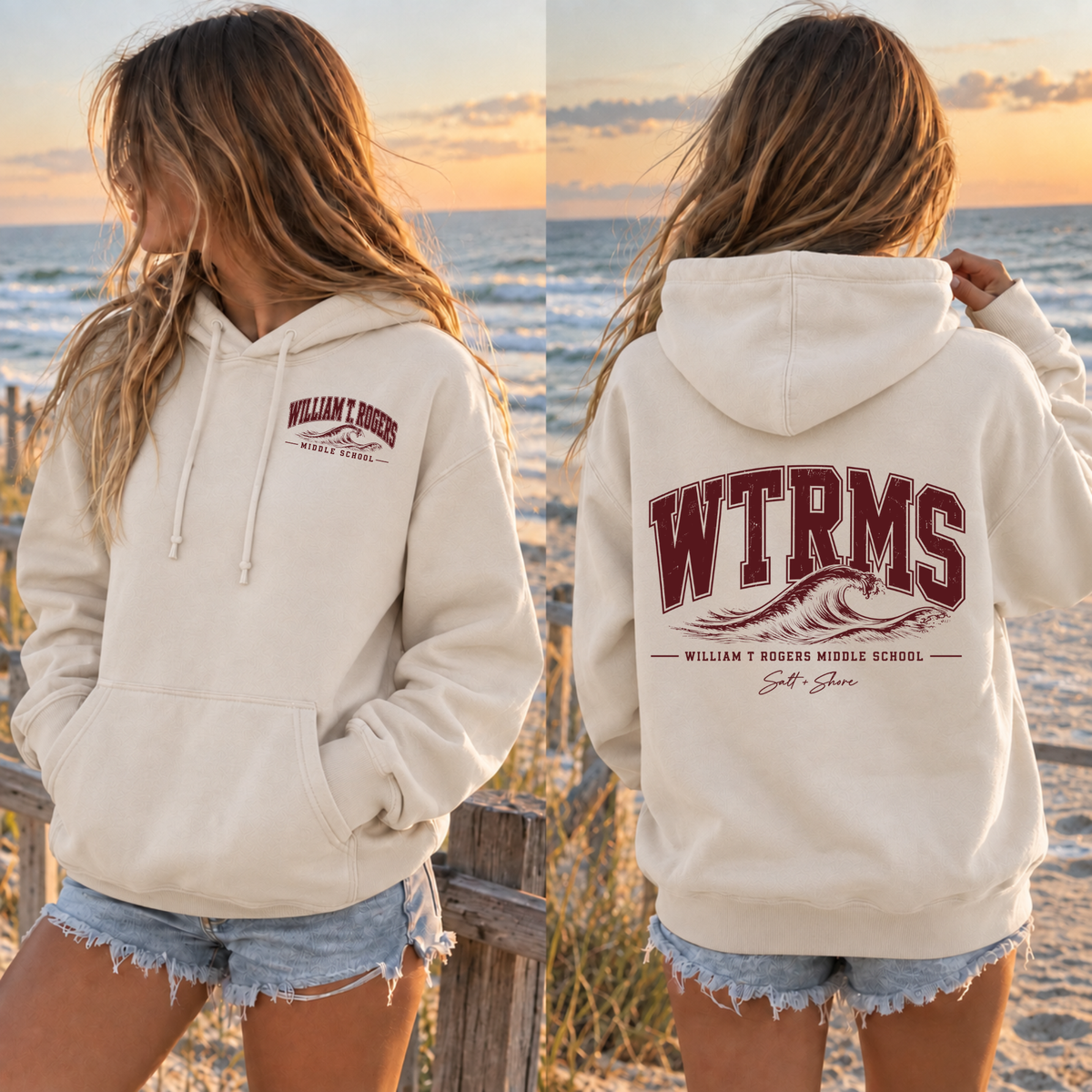 WTRMS Wave – Premium Garment-Dyed – Bone | Kings Park | Salt + Shore
