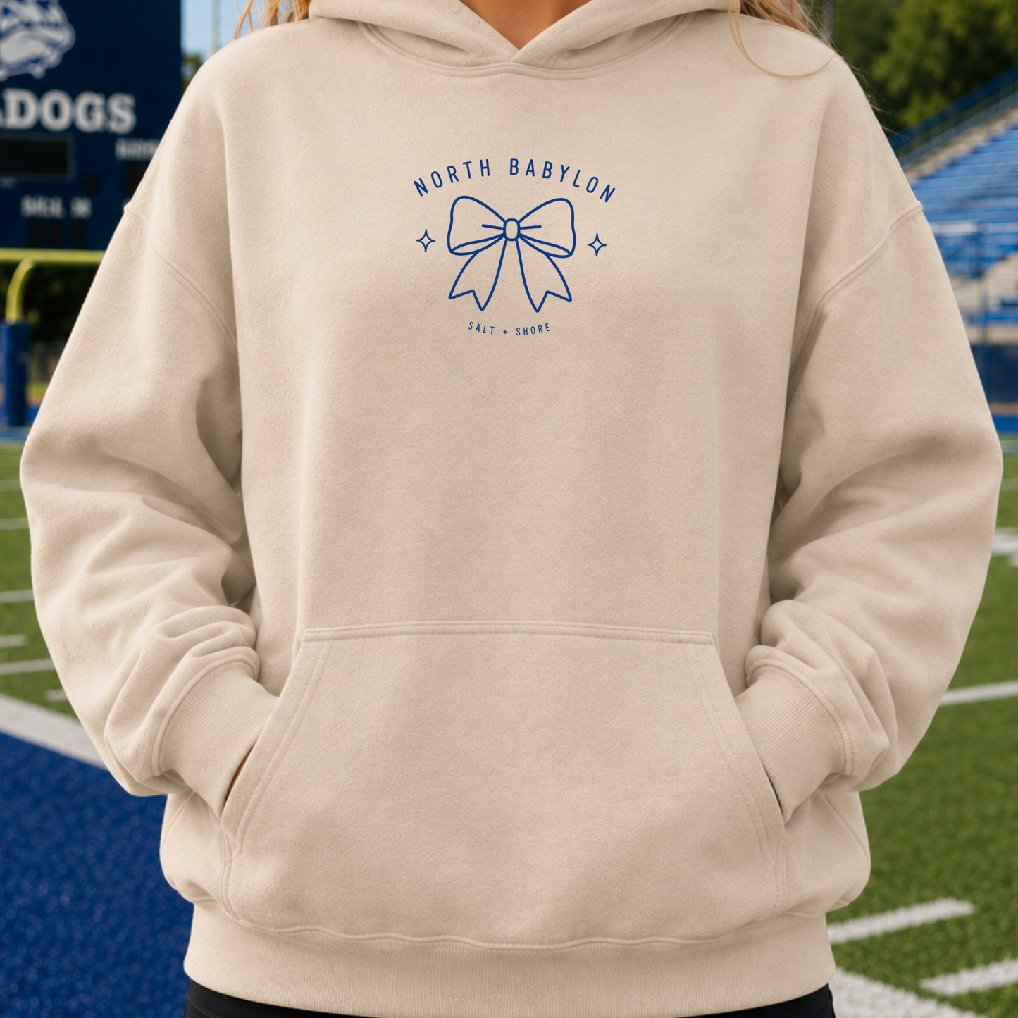 North Babylon Cheerleader – Premium Garment-Dyed – Bone | North Babylon Cheer | Salt + Shore