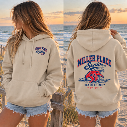 Miller Place Senior ‘27 – Classic Cotton – Sand | Miller Place | Salt + Shore