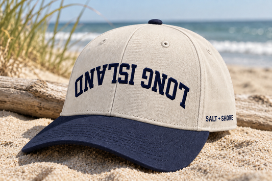 Long Island Upside Down Collegiate Hat | Salt + Shore