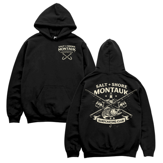 Montauk Surf Club  – YOUTH – Classic Cotton – Black | Salt + Shore