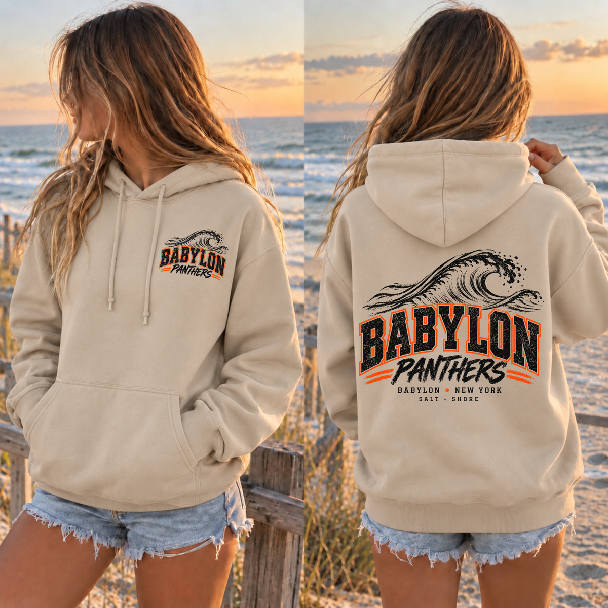 Babylon Panthers Coastal Wave – Classic Cotton – Sand | Babylon | Salt + Shorel