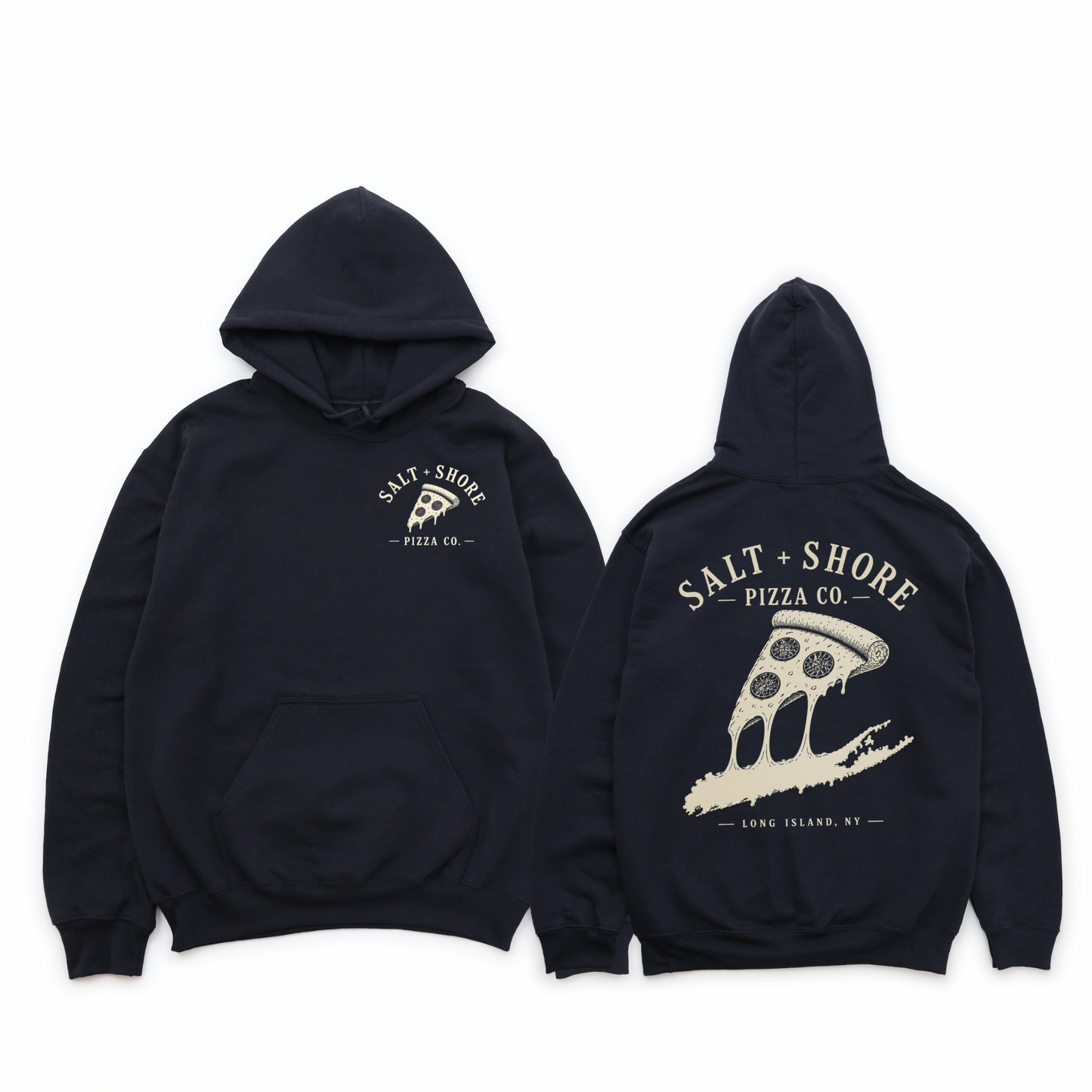 Salt + Shore Pizza Co. - YOUTH – Classic Cotton – Black | Salt + Shore
