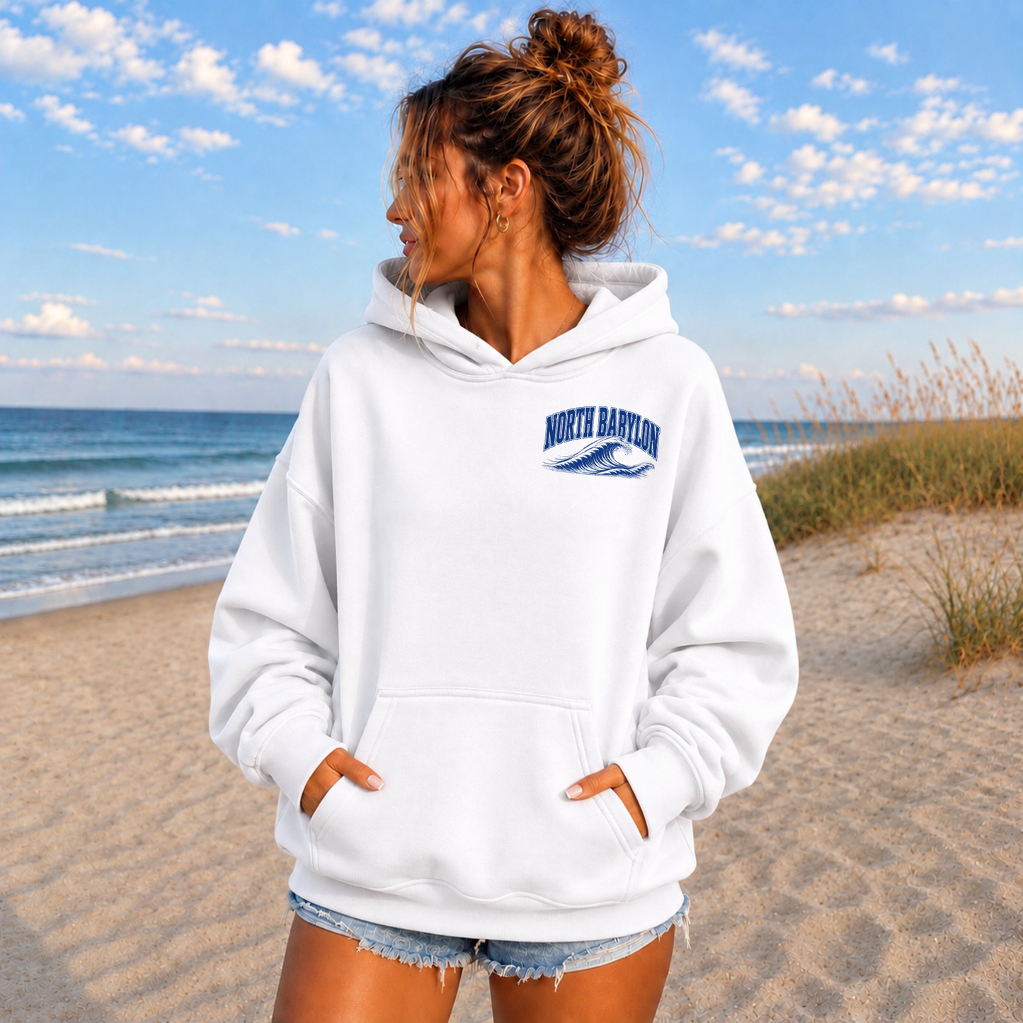 North Babylon Surf Co. – Classic Cotton – Sea Salt | North Babylon Cheer | Salt + Shore