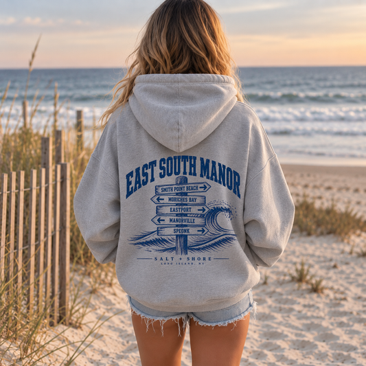 ESM Wayfinder - Classic Cotton – Athletic Gray | ESM Sharks | Salt + Shore