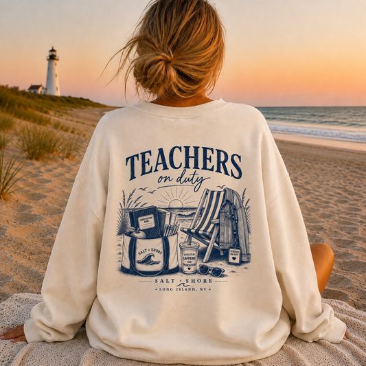 Teachers on Duty – Premium Garment-Dyed – Bone | Salt + Shore