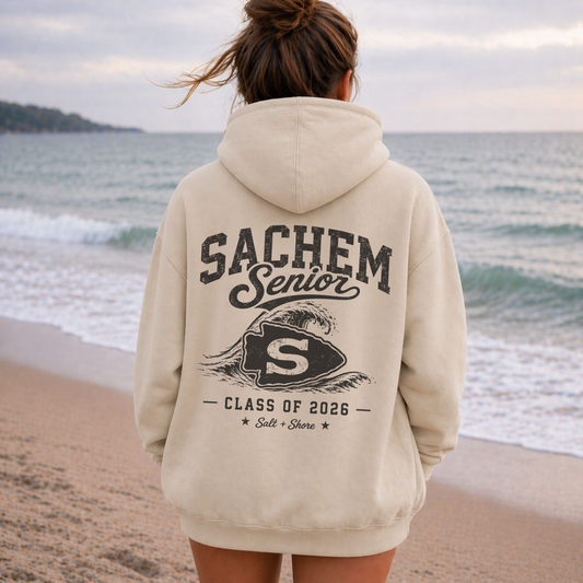 Sachem Senior – Classic Cotton – Sand | Sachem North Football | Salt + Shore