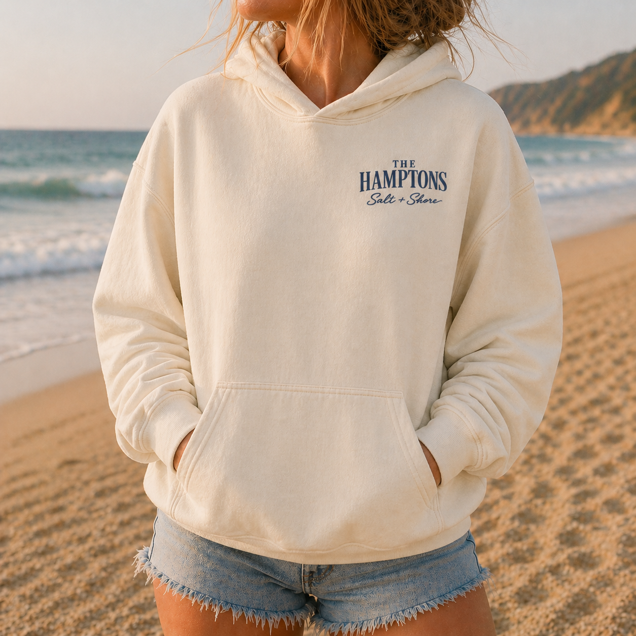 Hamptons Dune House – Premium Garment-Dyed – Bone | Salt + Shore