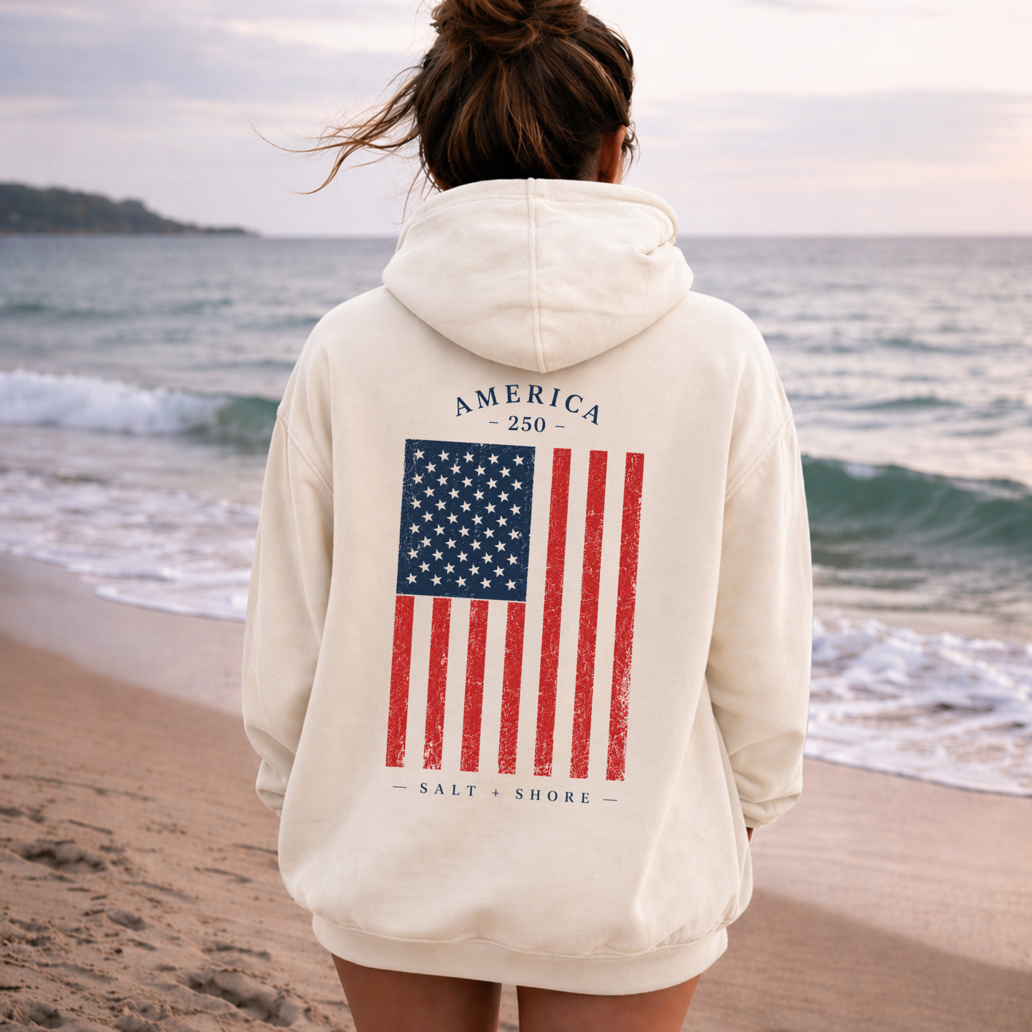 Long Island USA – Premium Garment-Dyed – Bone | Salt + Shore
