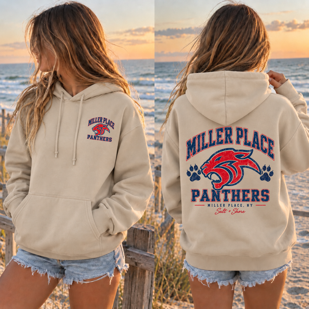 Miller Place Panthers – Classic Cotton – Sand | Miller Place | Salt + Shore