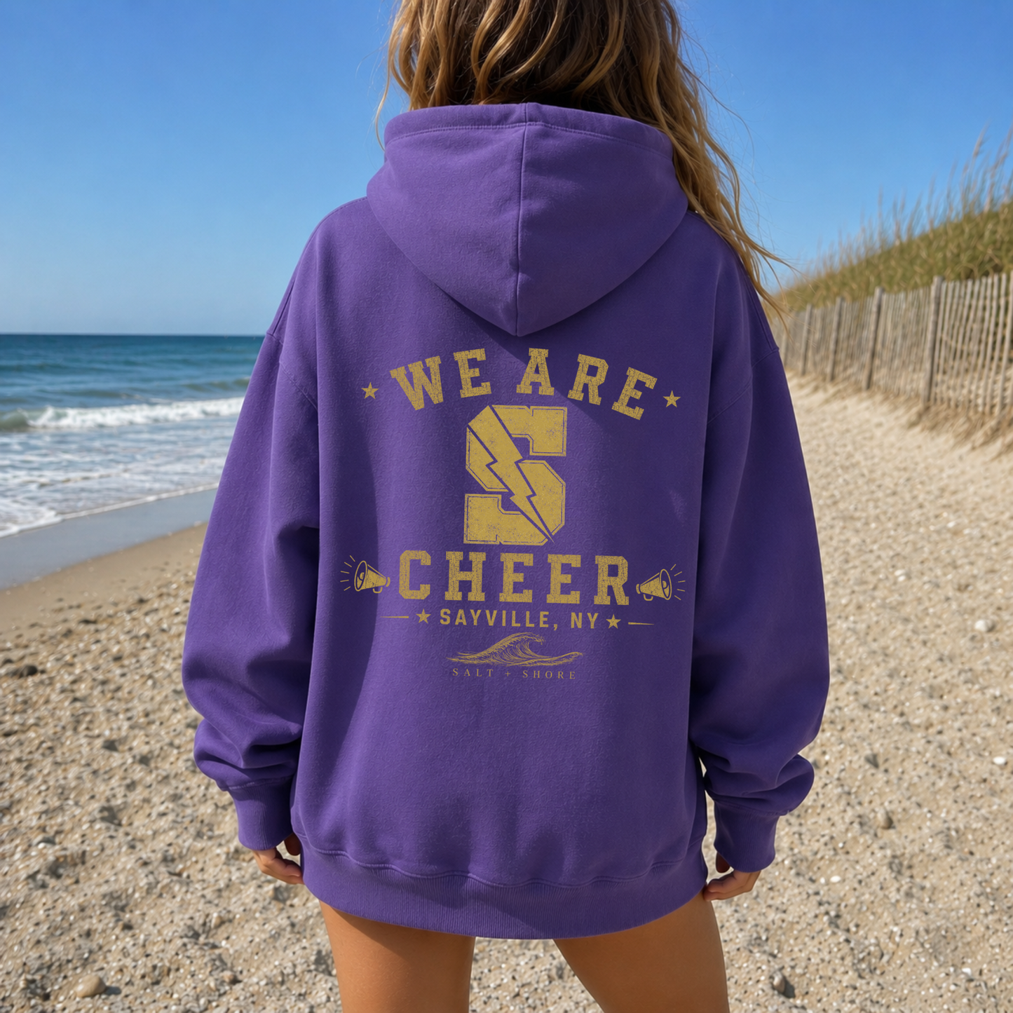 Sayville Cheer Varsity - Classic Cotton – Purple Tide | Sayville Cheer | Salt + Shore