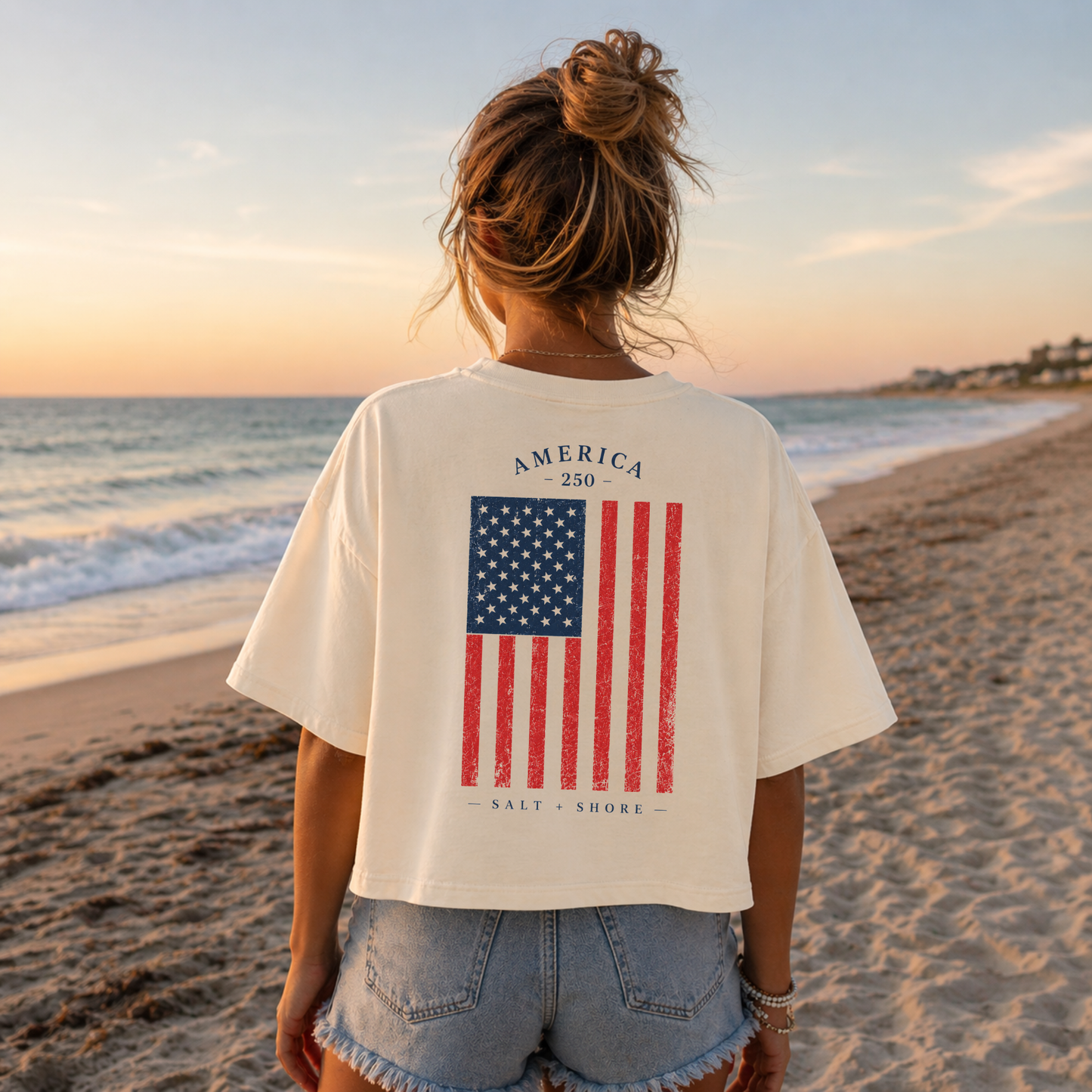 Long Island USA – Premium Garment-Dyed – Bone | Salt + Shore