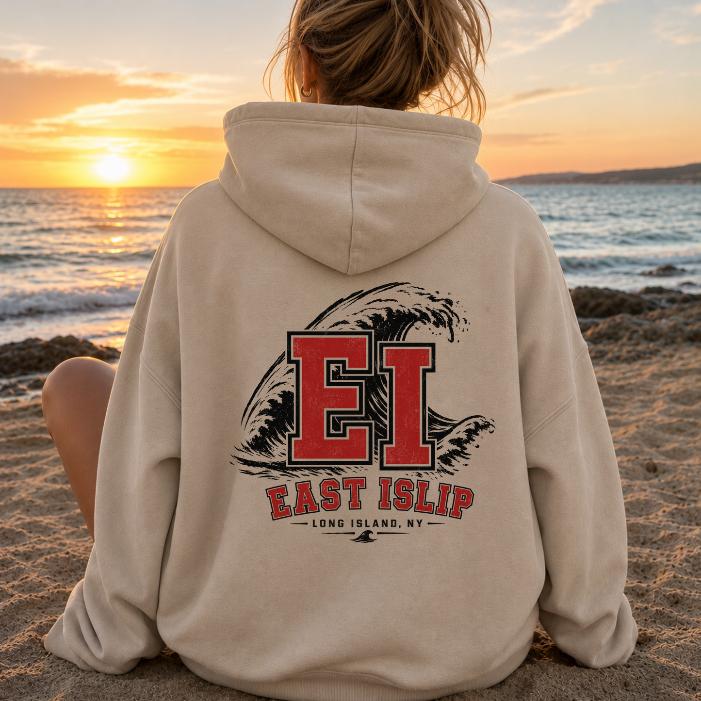 El Coastal Wave – Classic Cotton – Sand | East Islip | Salt + Shore