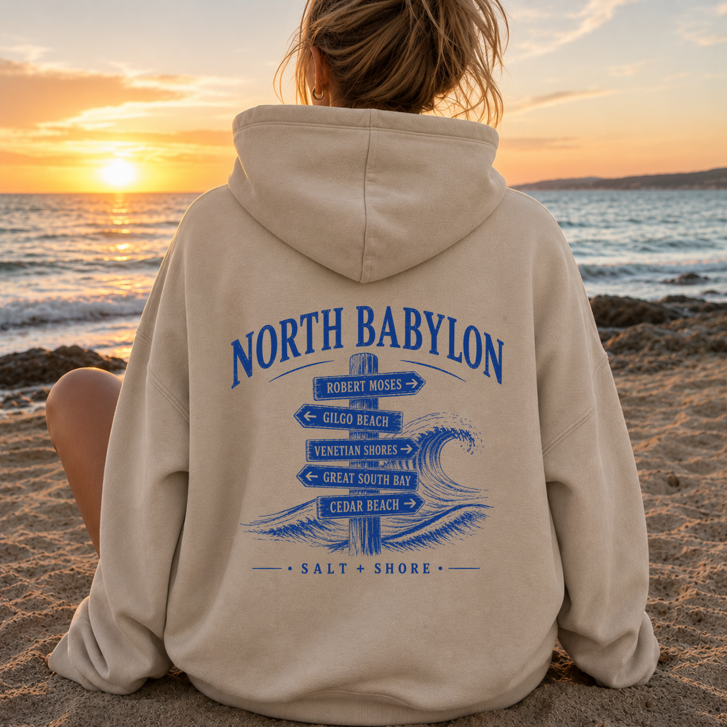 North Babylon Wayfinder – Classic Cotton – Sand | North Babylon Cheer | Salt + Shore