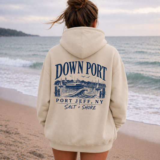 Port Jefferson Down Port – Classic Cotton – Sand | Salt + Shore