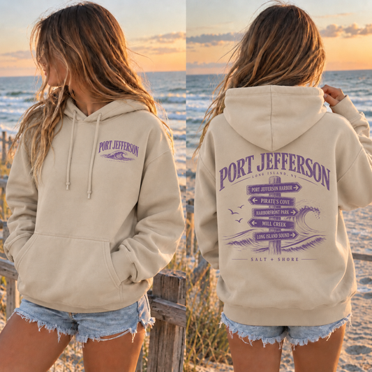 Port Jeff Wayfinder – Classic Cotton – Sand | Port Jeff | Salt + Shore