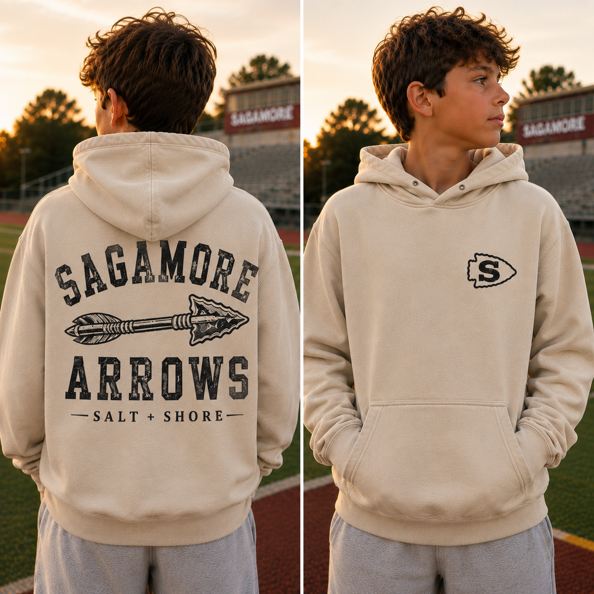 Sagamore x Salt + Shore - YOUTH – Classic Cotton – Sand | Salt + Shore