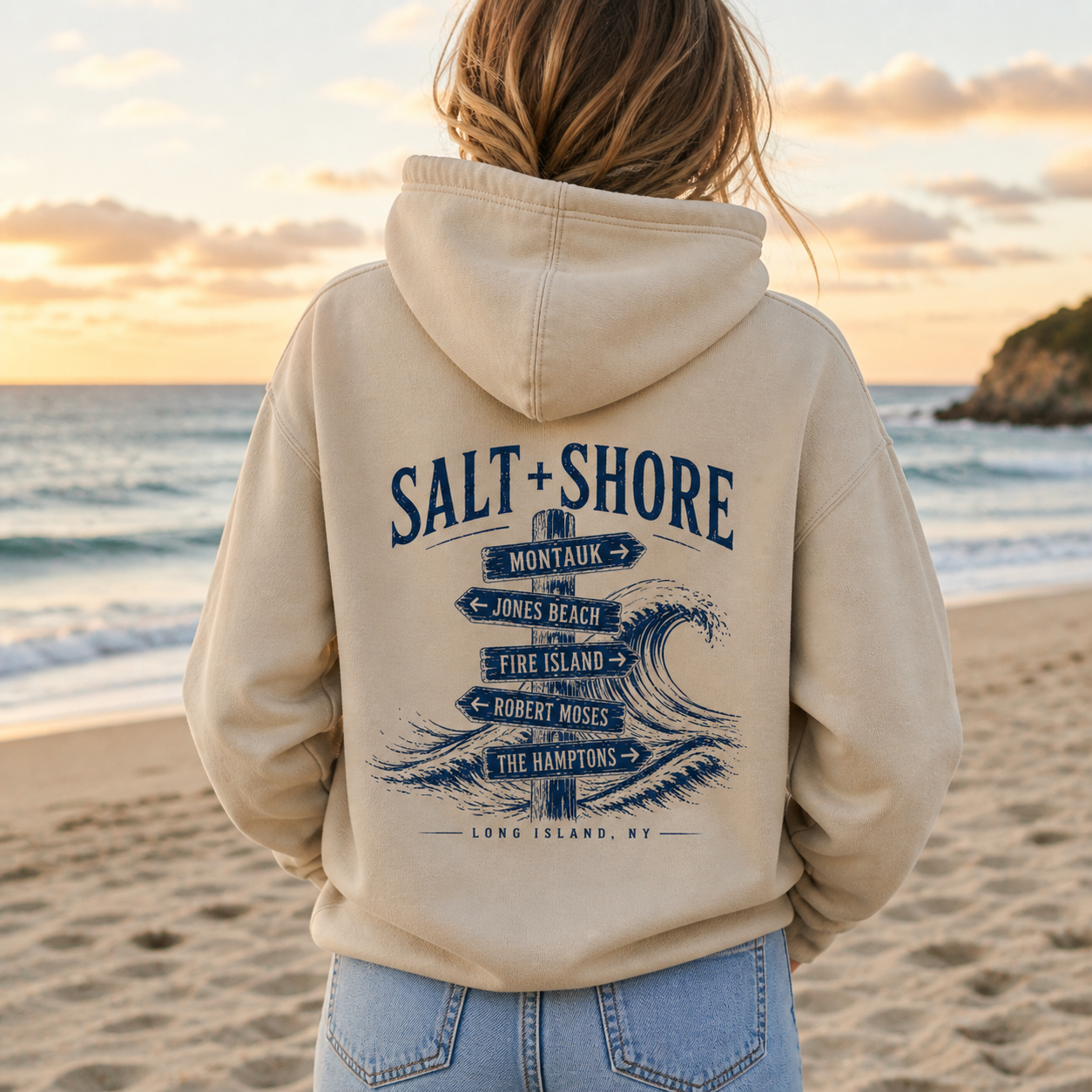 Long Island Wayfinder – Classic Cotton – Sand | Salt + Shore