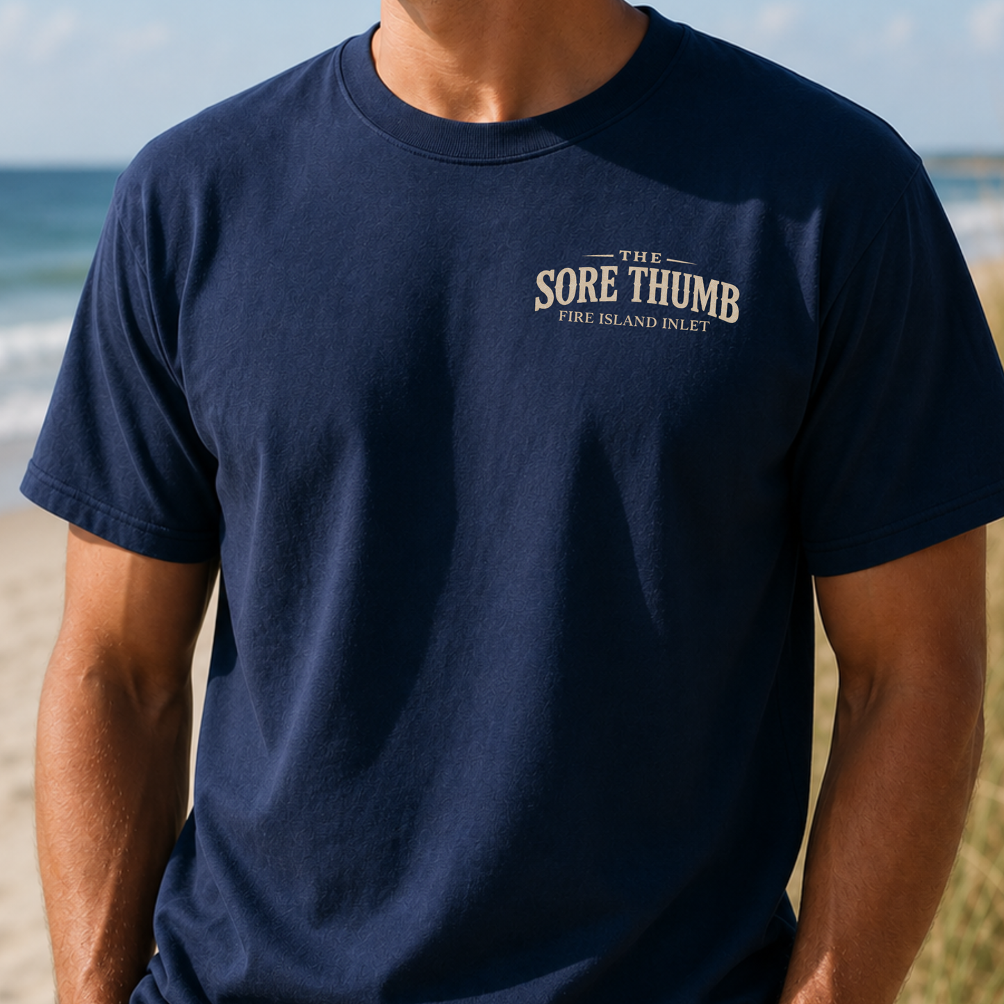 The Sore Thumb – Premium Garment-Dyed – Washed Navy | Salt + Shore