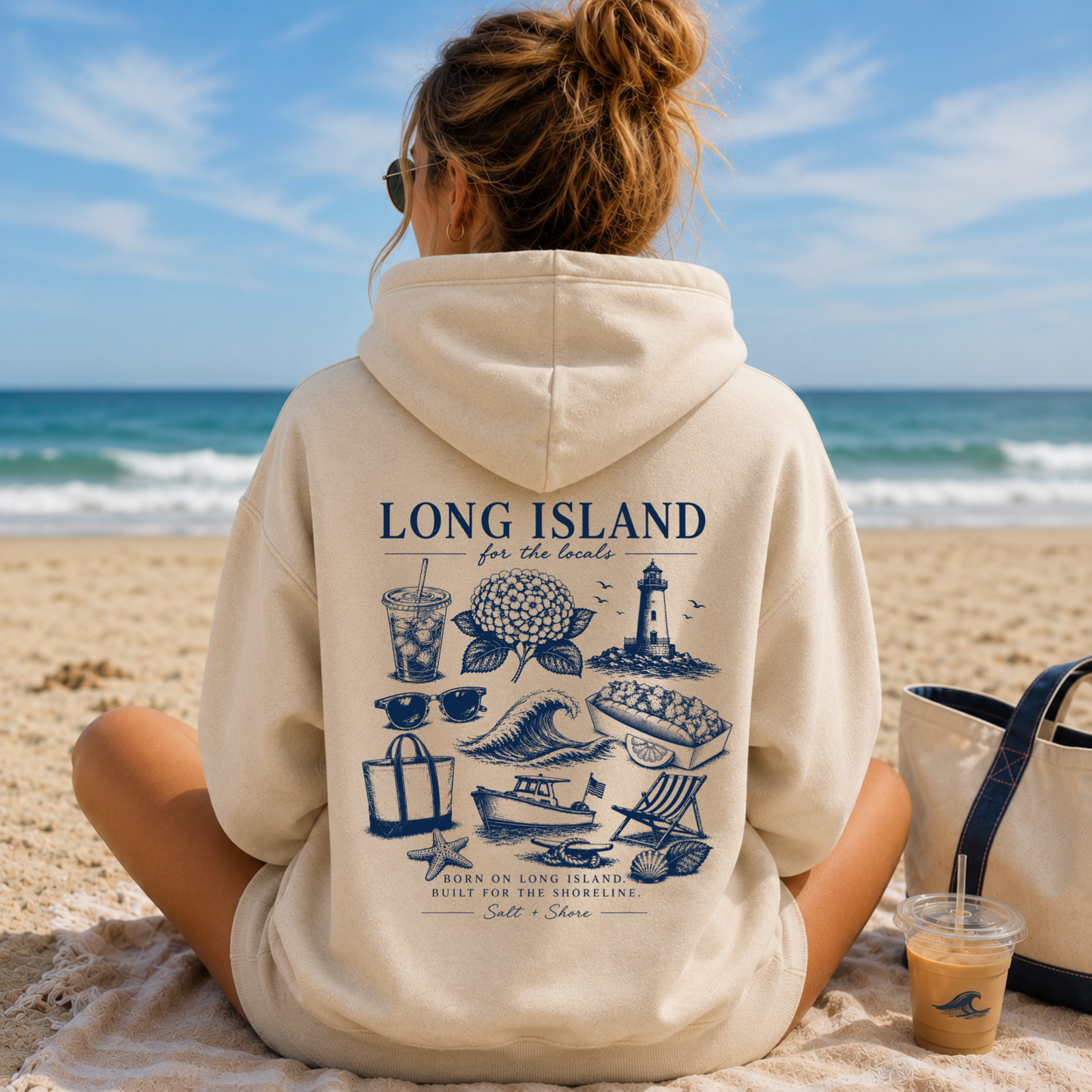 Long Island For The Locals – Classic Cotton – Sand | Salt + Shore