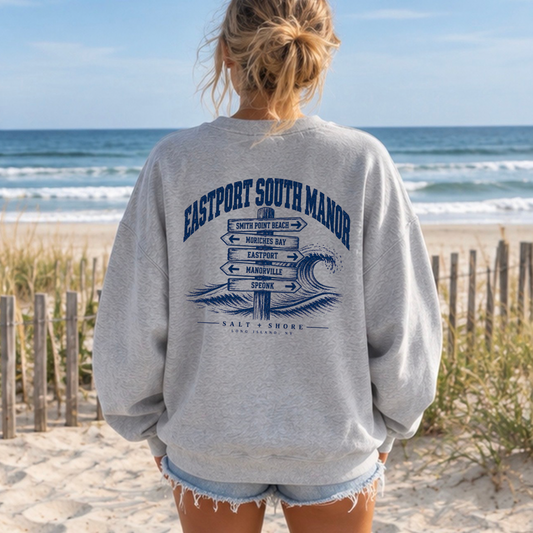 ESM Wayfinder - Classic Cotton – Athletic Gray | ESM Sharks | Salt + Shore