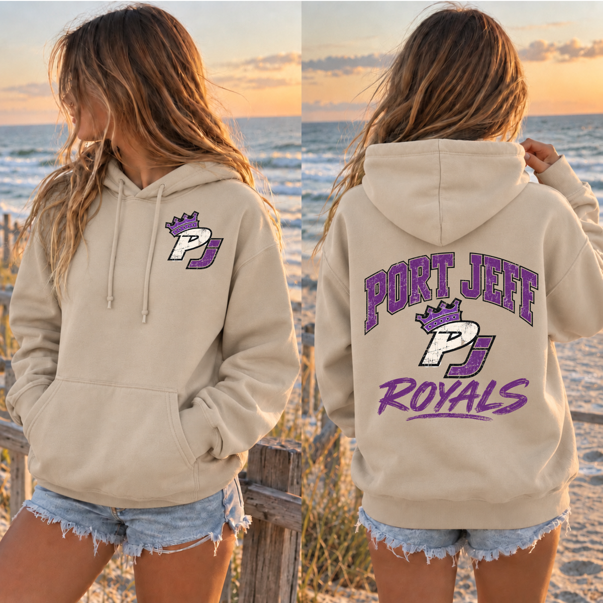 Port Jeff Royals – Classic Cotton – Sand | Port Jeff | Salt + Shore