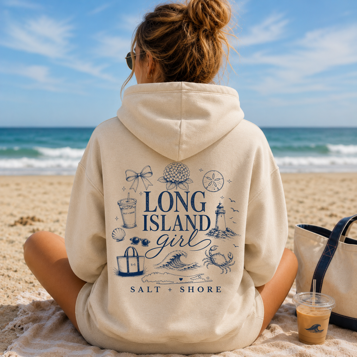 Long Island Local Girl – Classic Cotton – Sand | Salt + Shore