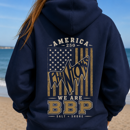 America 250: We are BBP Phantoms – Classic Cotton – Navy | BBP Phantoms| Salt + Shore
