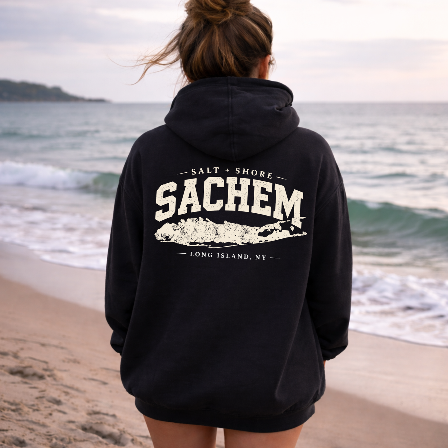 Sachem x Salt + Shore – Classic Cotton – Black | Salt + Shore