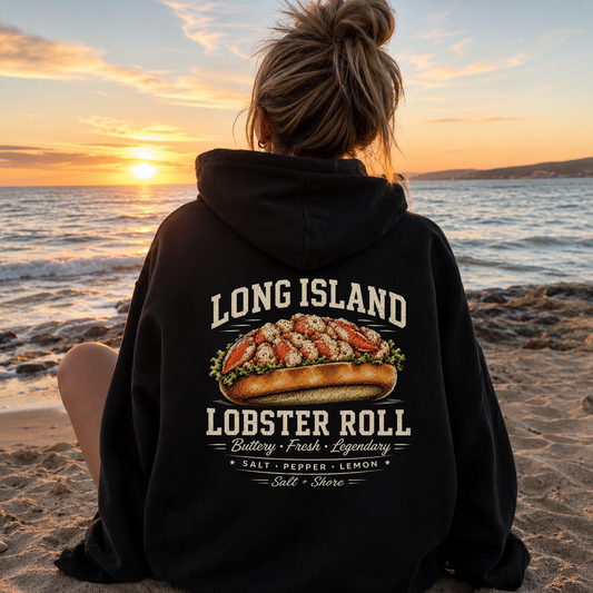 The Long Island Lobster Roll – Classic Cotton – Black | Salt + Shore
