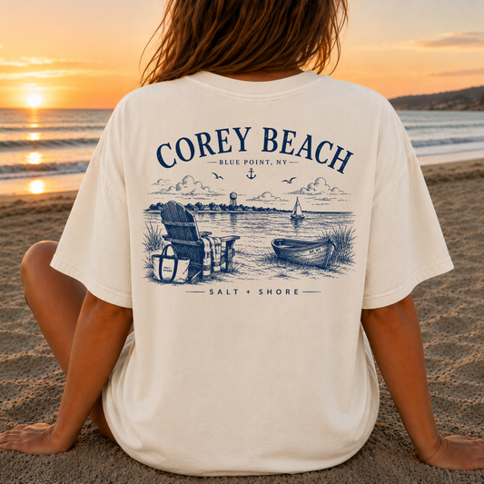 Corey Beach – Premium Garment-Dyed – Bone | Salt + Shore