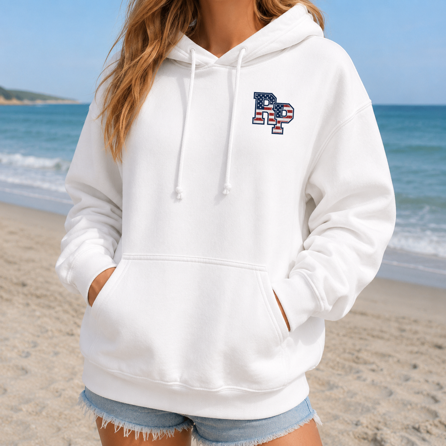 America 250: We Are Rocky Point – Classic Cotton – White | Rocky Point Cheer | Salt + Shore