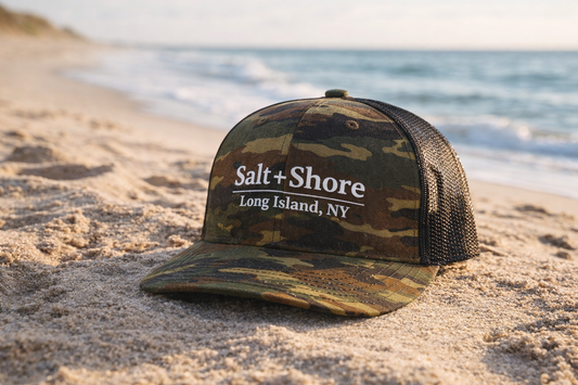 East End Camo Trucker Hat | Salt + Shore