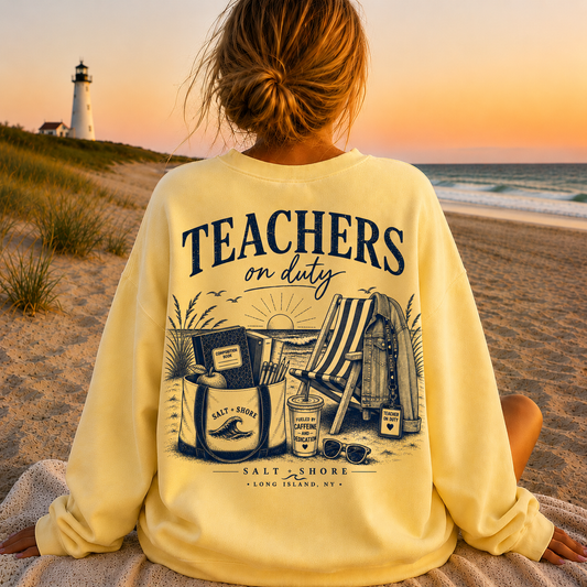 Teachers on Duty – Premium Garment-Dyed – Sunwashed Butter | Salt + Shore