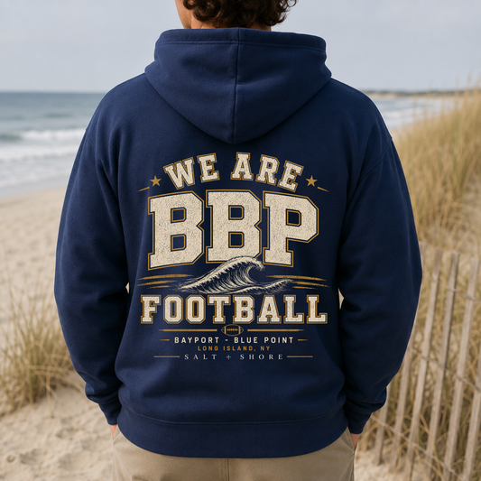 We are BBP Football – Classic Cotton – Navy | BBP Phantoms| Salt + Shore