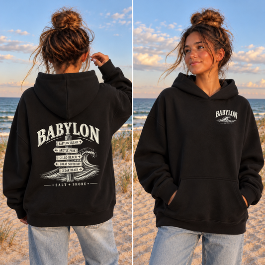 Babylon Wayfinder – Premium Garment-Dyed – Black | Babylon | Salt + Shore