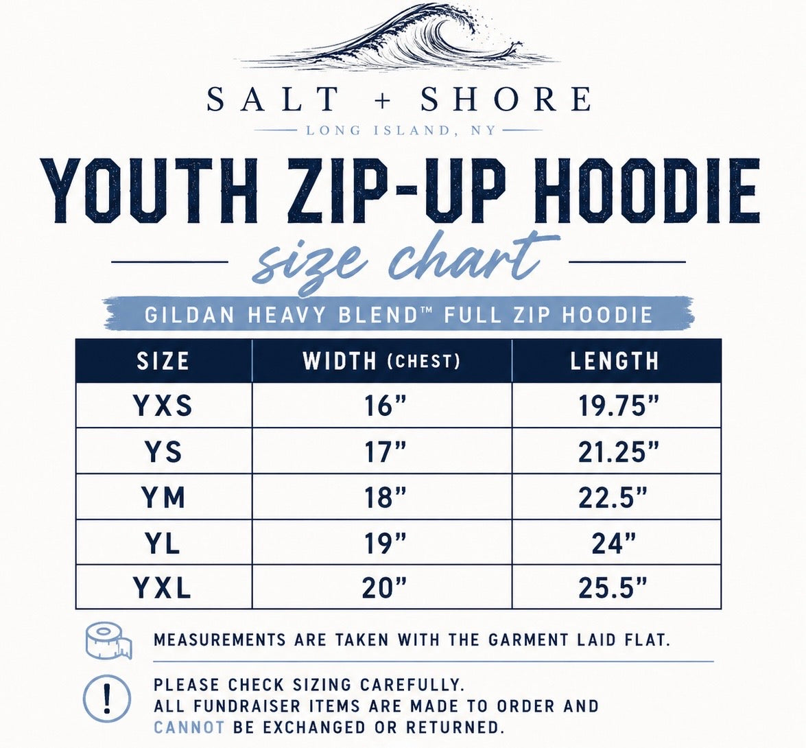 Sharks Cheer: Hang Ten – Zip Up – White | Sharks Cheer | Salt + Shore