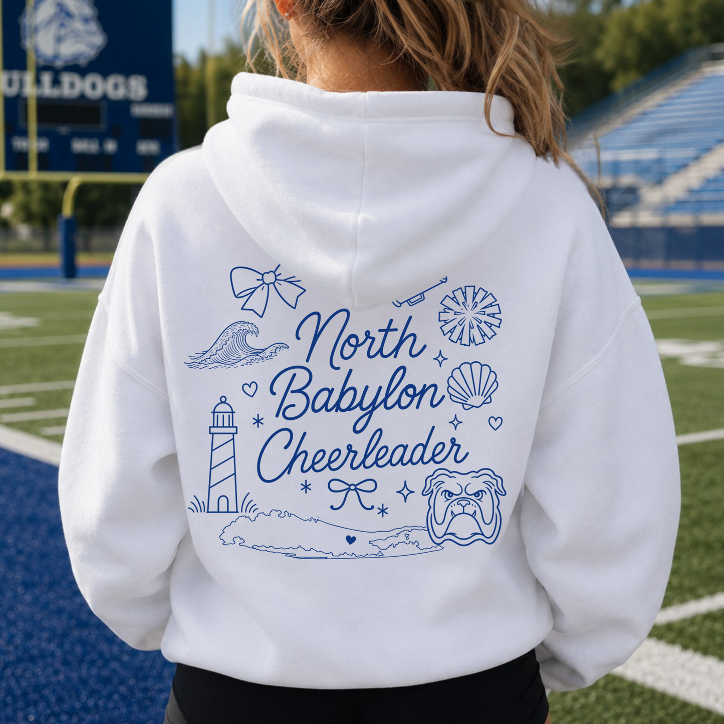 North Babylon Cheerleader – Classic Cotton – Sea Salt | North Babylon Cheer | Salt + Shore