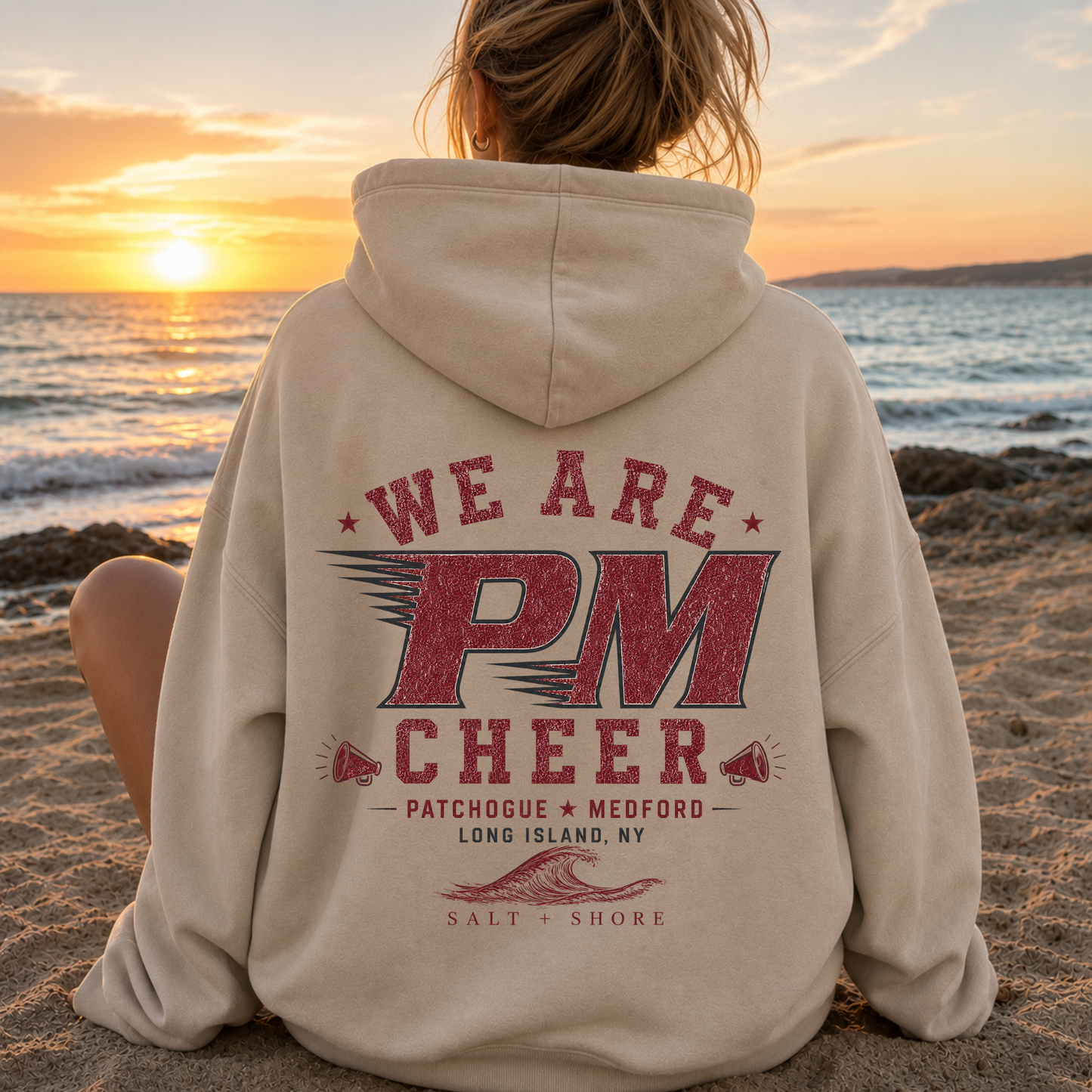 PM Cheer Varsity – Classic Cotton – Sand | PM Cheer | Salt + Shore