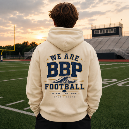 We Are BBP Football – Premium Garment-Dyed – Bone | BBP Phantoms | Salt + Shore