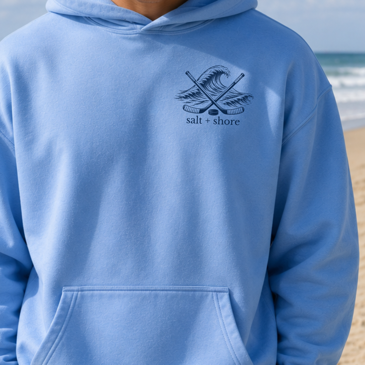 Salt + Shore Hockey – Classic Cotton – C. Blue | Salt + Shore
