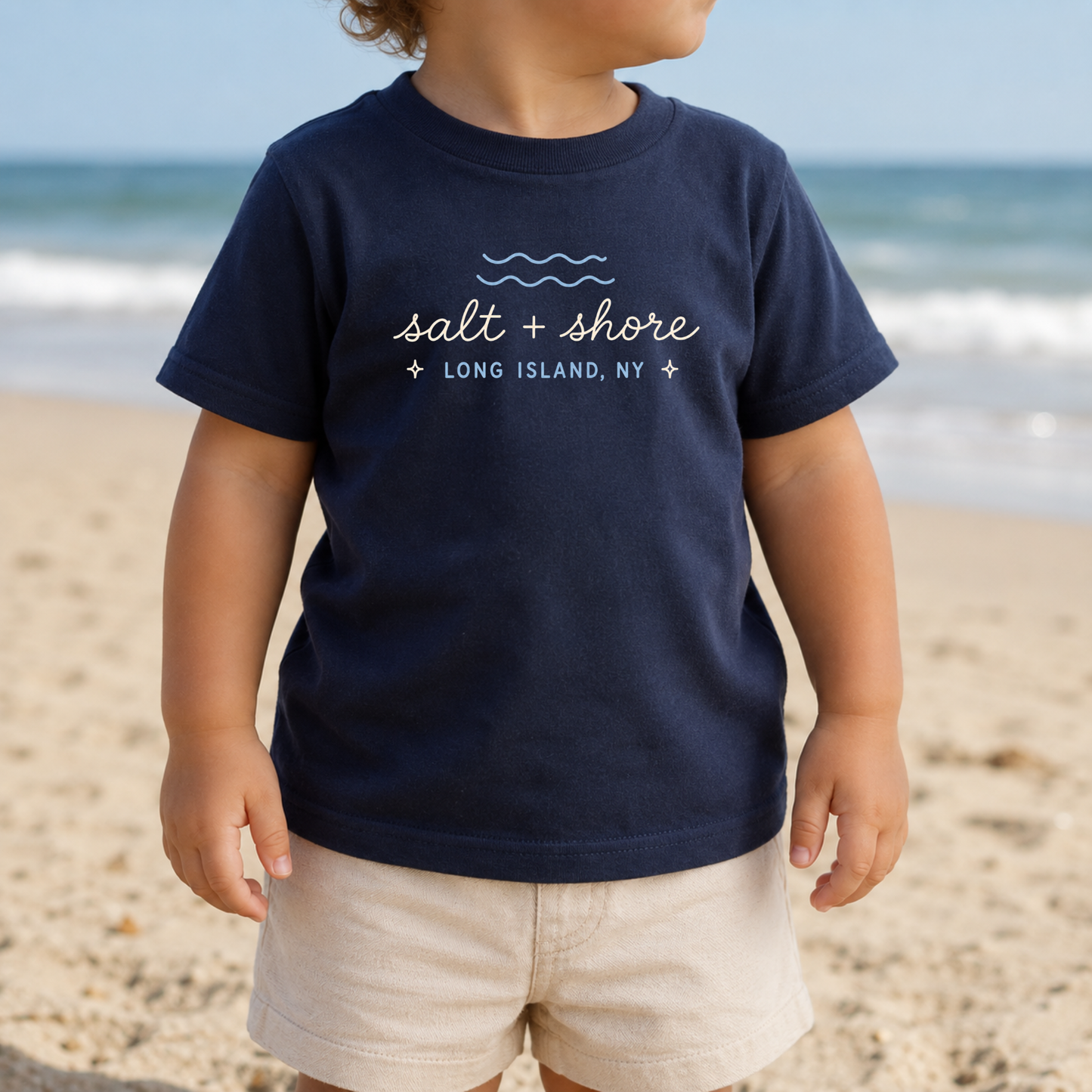 Little Long Islander - Toddler/Youth – Classic Cotton – Navy | Salt + Shore