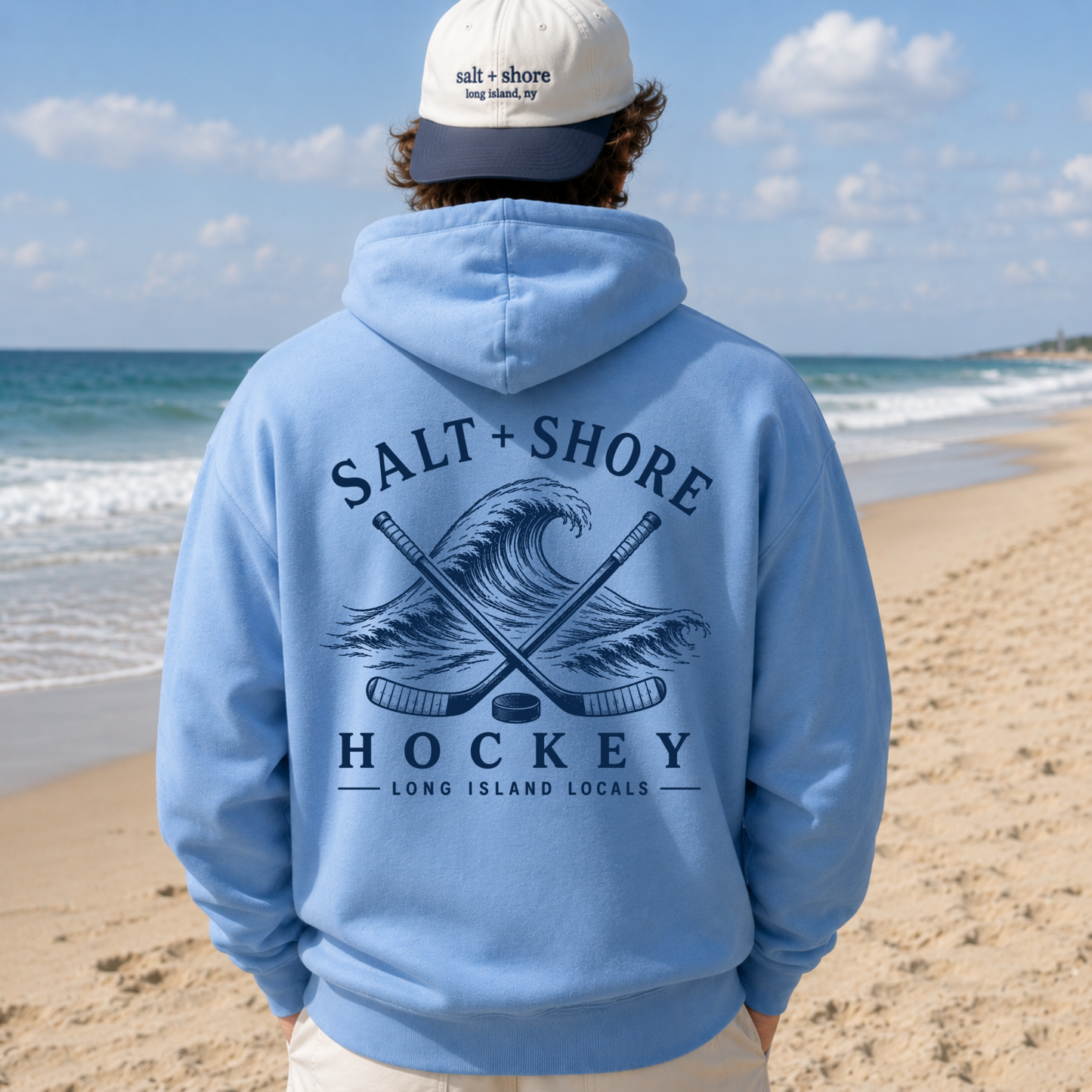 Salt + Shore Hockey – Classic Cotton – C. Blue | Salt + Shore